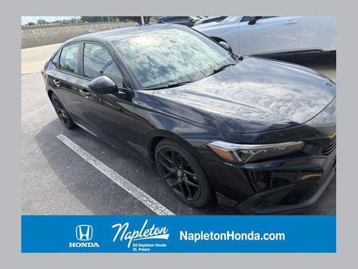 Crystal Black Pearl 2024 Honda Civic Sport
