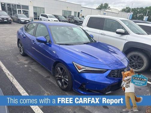 Apex Blue Pearl 2024 Acura Integra A-SPEC Technology