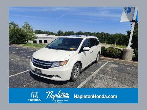 White Diamond Pearl 2016 Honda Odyssey EX-L