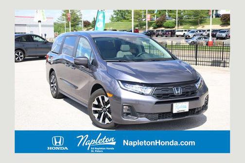 Modern Steel Metallic 2025 Honda Odyssey EX-L