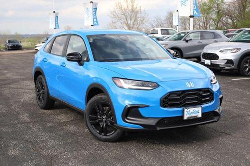 Boost Blue Pearl 2026 Honda HR-V AWD Sport