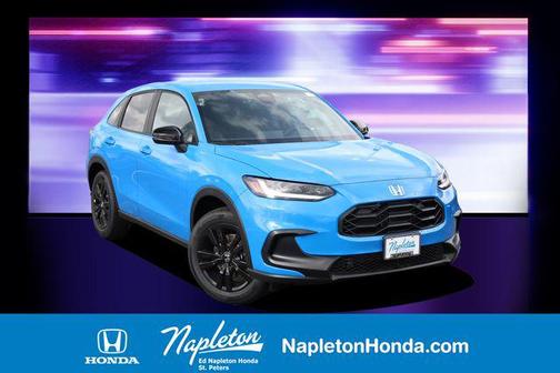 Boost Blue Pearl 2026 Honda HR-V AWD Sport