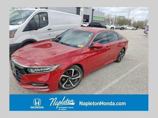 San Marino Red 2019 Honda Accord Sport