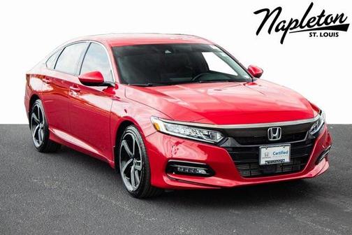 San Marino Red 2019 Honda Accord Sport