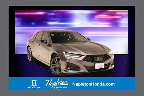Modern Steel Metallic 2022 Acura TLX A-Spec