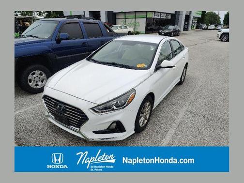 Quartz White Pearl 2019 Hyundai SONATA SE