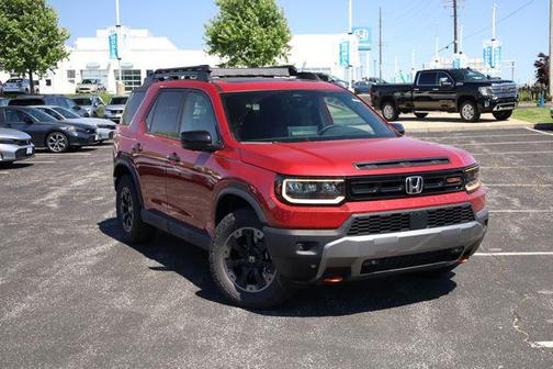 Radiant Red Metallic II 2026 Honda Passport AWD TrailSport Elite