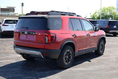 Radiant Red Metallic II 2026 Honda Passport AWD TrailSport Elite