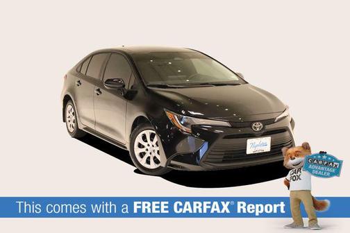 Midnight Black Metallic 2026 Toyota Corolla LE