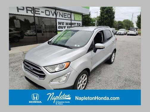 Silver Metallic 2020 Ford EcoSport SE