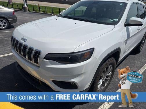 Bright White Clearcoat 2019 Jeep Cherokee Latitude Plus
