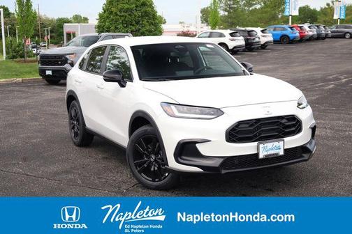 Platinum White Pearl 2026 Honda HR-V AWD Sport