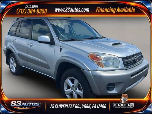 Silver 2004 Toyota RAV4 Base