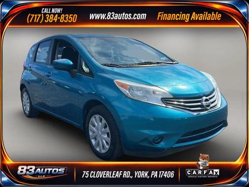 Blue 2015 Nissan Versa Note SV