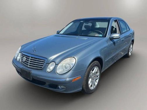 Blue 2005 Mercedes-Benz E-Class 4MATIC