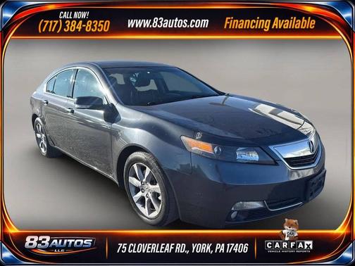 Graphite Luster Metallic 2013 Acura TL Technology