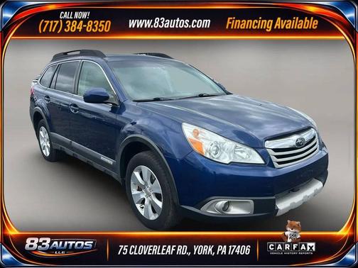 Blue 2010 Subaru Outback 3.6 R Limited