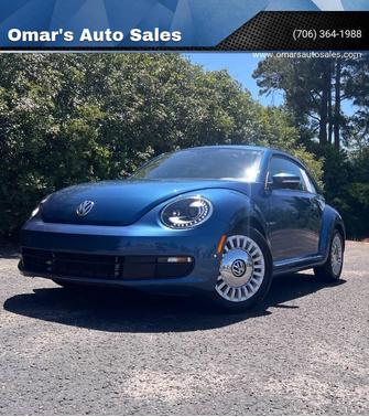 Blue 2016 Volkswagen Beetle 1.8T SE