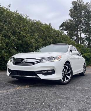White Orchid Pearl 2017 Honda Accord EX-L