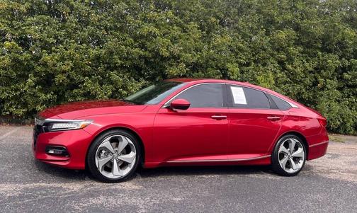 Radiant Red Metallic 2018 Honda Accord Touring 2.0T