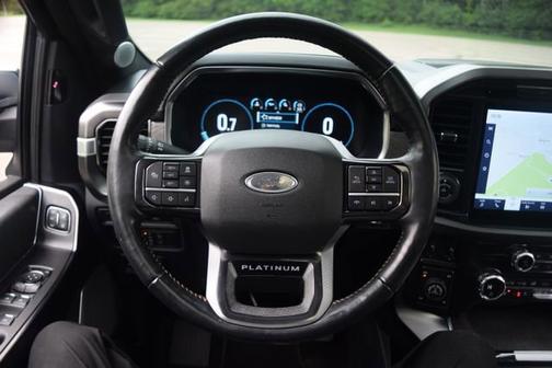 Antimatter Blue Metallic 2021 Ford F-150 Platinum