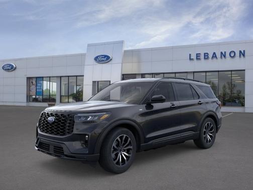 Agate Black Metallic 2026 Ford Explorer ST-Line