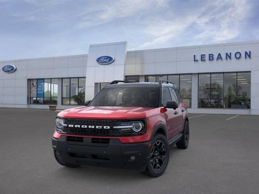 Ruby Red Metallic Tinted Clearcoat 2026 Ford Bronco Sport Outer Banks
