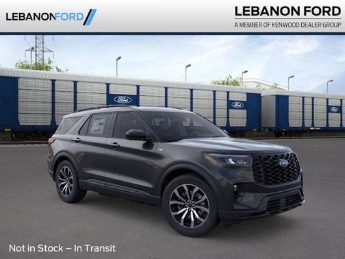 Agate Black Metallic 2026 Ford Explorer ST-Line