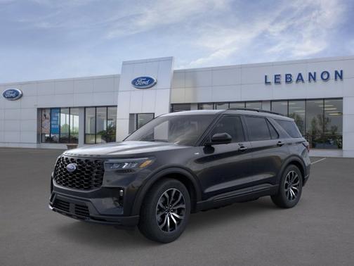 Agate Black Metallic 2026 Ford Explorer ST-Line