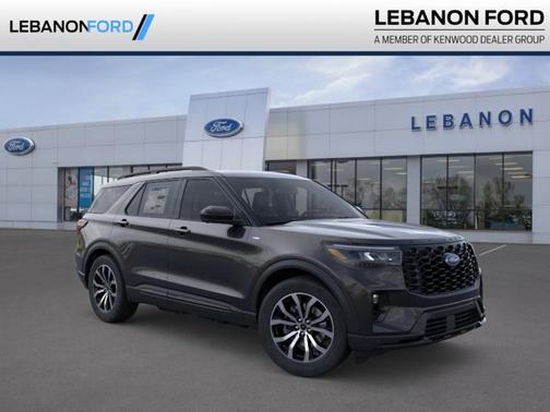 Agate Black Metallic 2026 Ford Explorer ST-Line