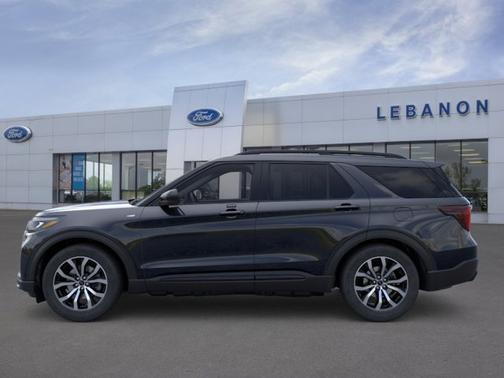 Agate Black Metallic 2026 Ford Explorer ST-Line