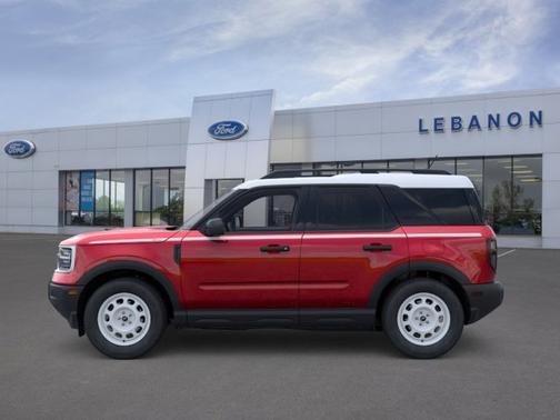 Ruby Red Metallic Tinted Clearcoat 2025 Ford Bronco Sport Heritage