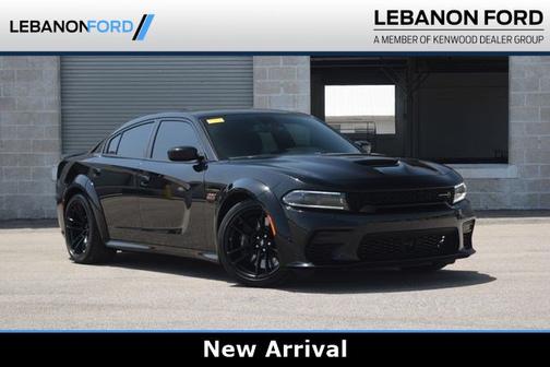Pitch Black Clearcoat 2023 Dodge Charger SRT8