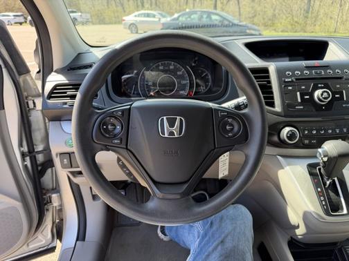 Alabaster Silver Metallic 2013 Honda CR-V LX