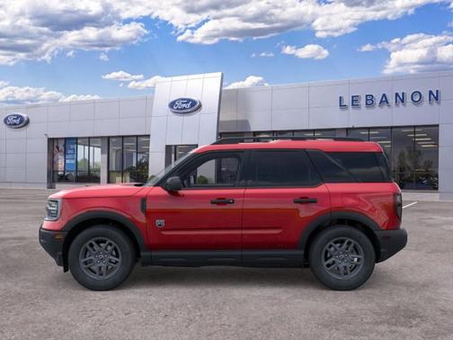 Ruby Red Metallic Tinted Clearcoat 2026 Ford Bronco Sport Big Bend