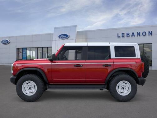 Ruby Red Metallic Tinted Clearcoat 2026 Ford Bronco Heritage Edition
