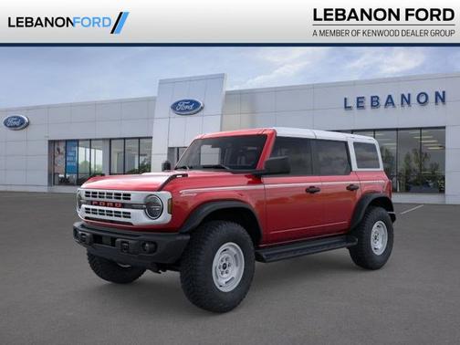 Ruby Red Metallic Tinted Clearcoat 2026 Ford Bronco Heritage Edition