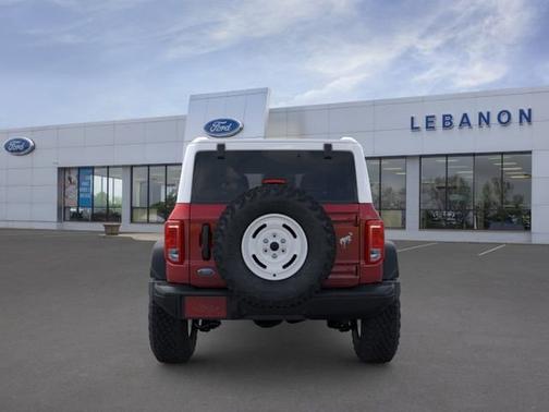 Ruby Red Metallic Tinted Clearcoat 2026 Ford Bronco Heritage Edition