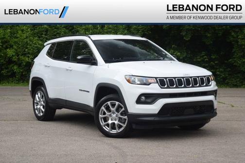 Bright White Clearcoat 2023 Jeep Compass Latitude Lux