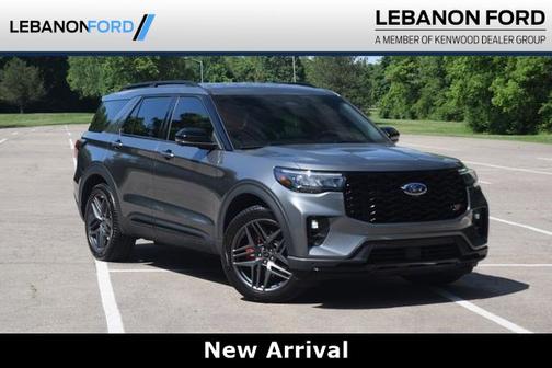 Gray Metallic 2025 Ford Explorer ST