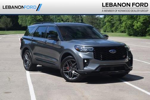 Gray Metallic 2025 Ford Explorer ST