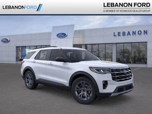 Space White Metallic 2026 Ford Explorer Active w/200A Pkg