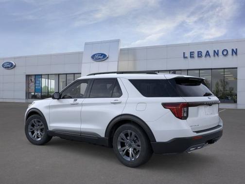 Space White Metallic 2026 Ford Explorer Active w/200A Pkg