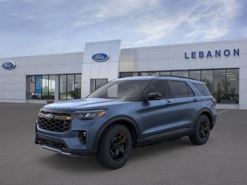 Vapor Blue Metallic 2026 Ford Explorer Tremor