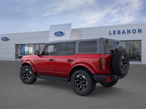 Ruby Red Metallic Tinted Clearcoat 2026 Ford Bronco Outer Banks