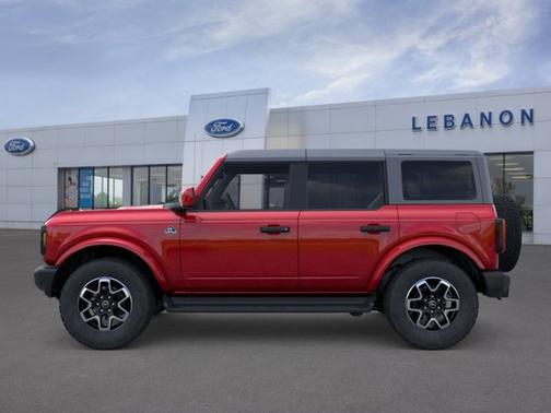 Ruby Red Metallic Tinted Clearcoat 2026 Ford Bronco Outer Banks