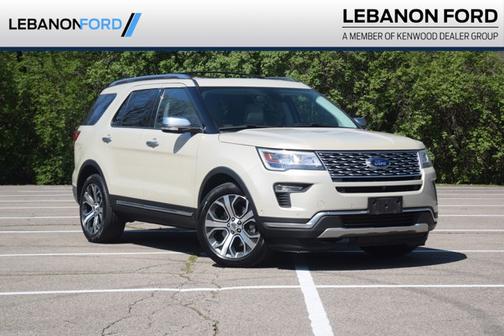 Platinum Dune Metallic Tri-Coat 2018 Ford Explorer Platinum