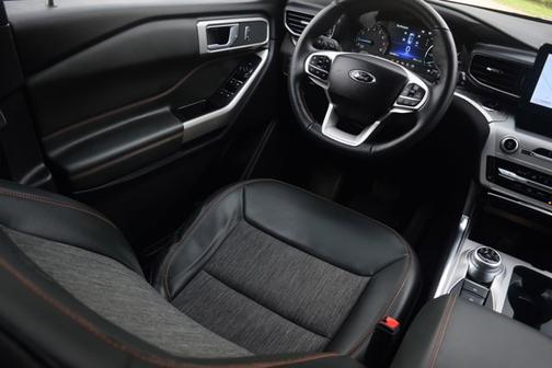 Forged Green Metallic 2022 Ford Explorer Timberline