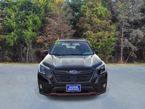 Crystal Black Silica 2022 Subaru Forester Sport
