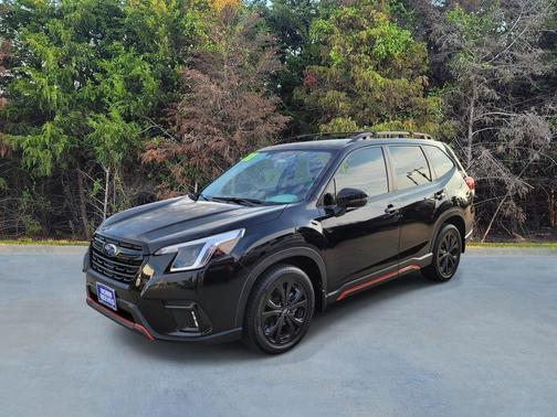 Crystal Black Silica 2022 Subaru Forester Sport